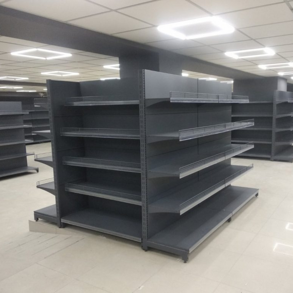 Стелаж з однією стійкою (для закінчення ряду стелажів потрібна додаткова стійка), 1620 С154 фото